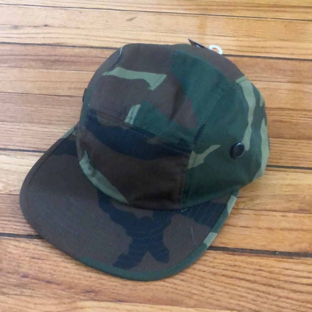 Camo 5 panel Hat